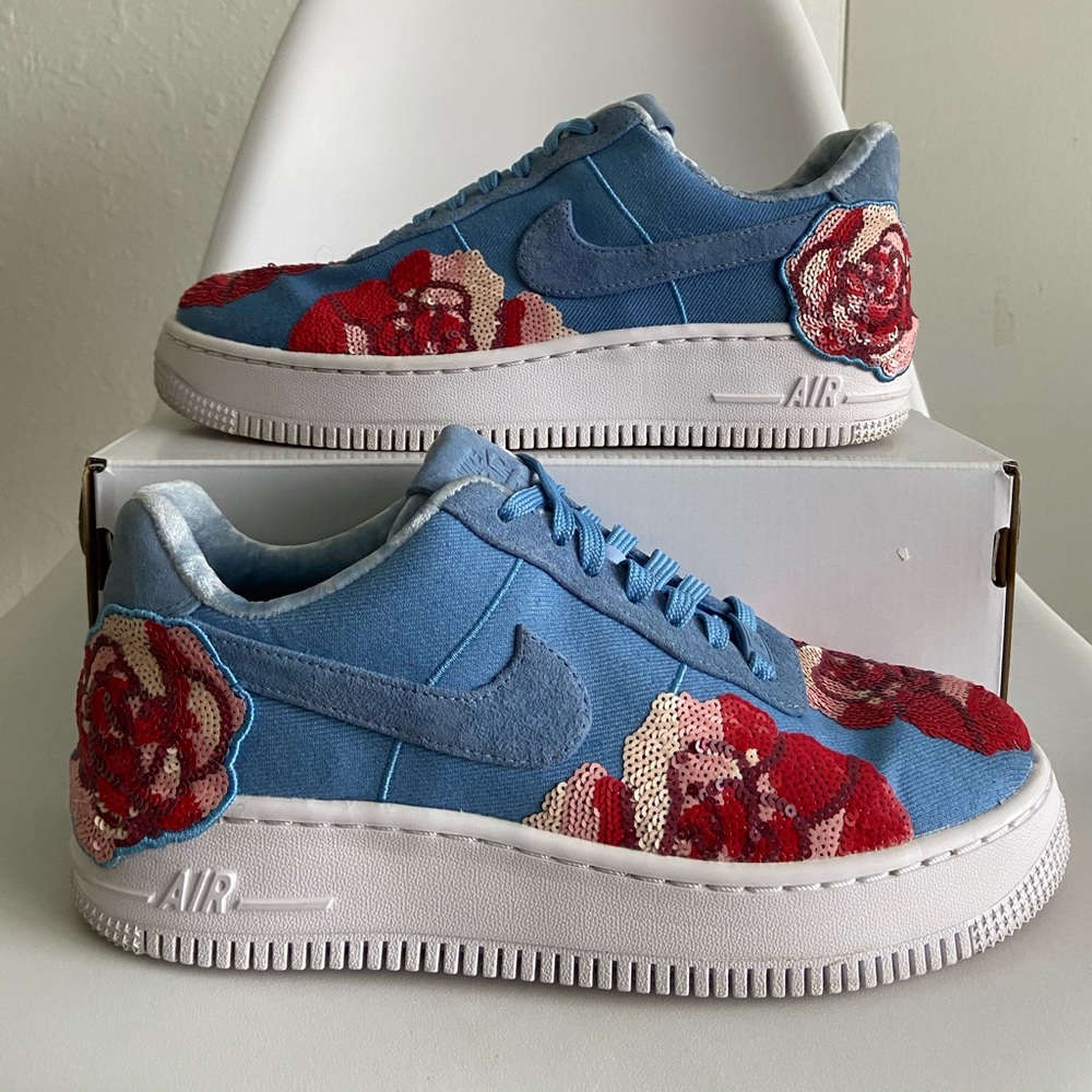 Nike Air Force 1 Floral Sequin